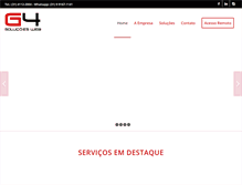 Tablet Screenshot of g4solucoes.com
